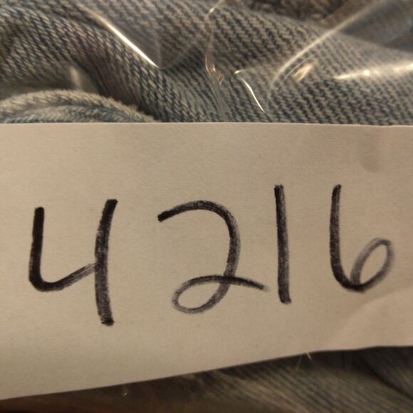 PacSun jeans mens 30x32 blue denim slim fit tapered leg light wash stretch - Picture 10 of 10